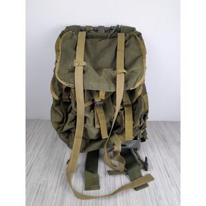 US Military ALICE Pack Large Field Rucksack Olive Drab External Frame Vintage